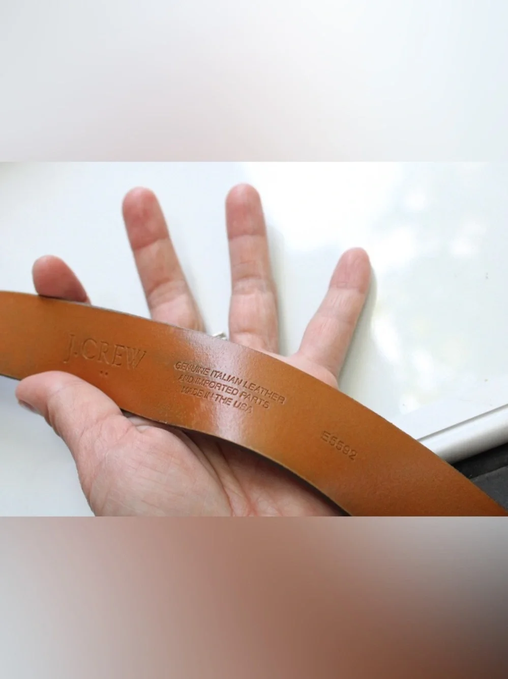 J. Crew men’s belt